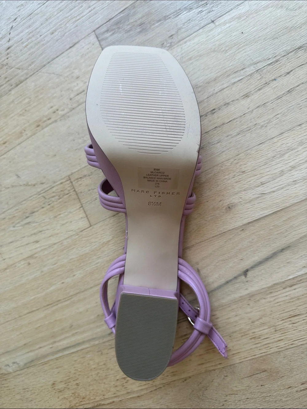 NWOB: Marc Fisher LTD Cairo Pink Platform Sandals, sz. 8.5